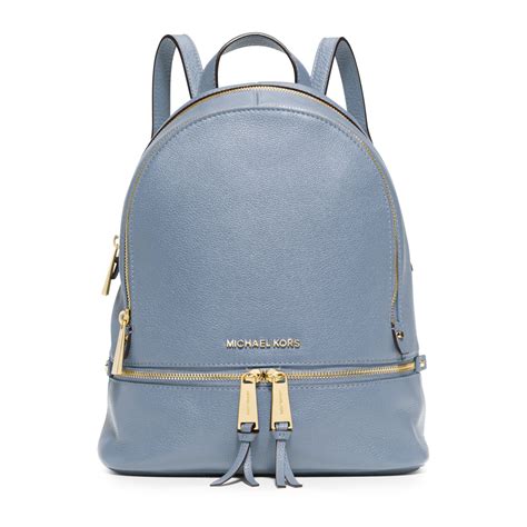 michael kors blue backpacks|michael kors small blue handbags.